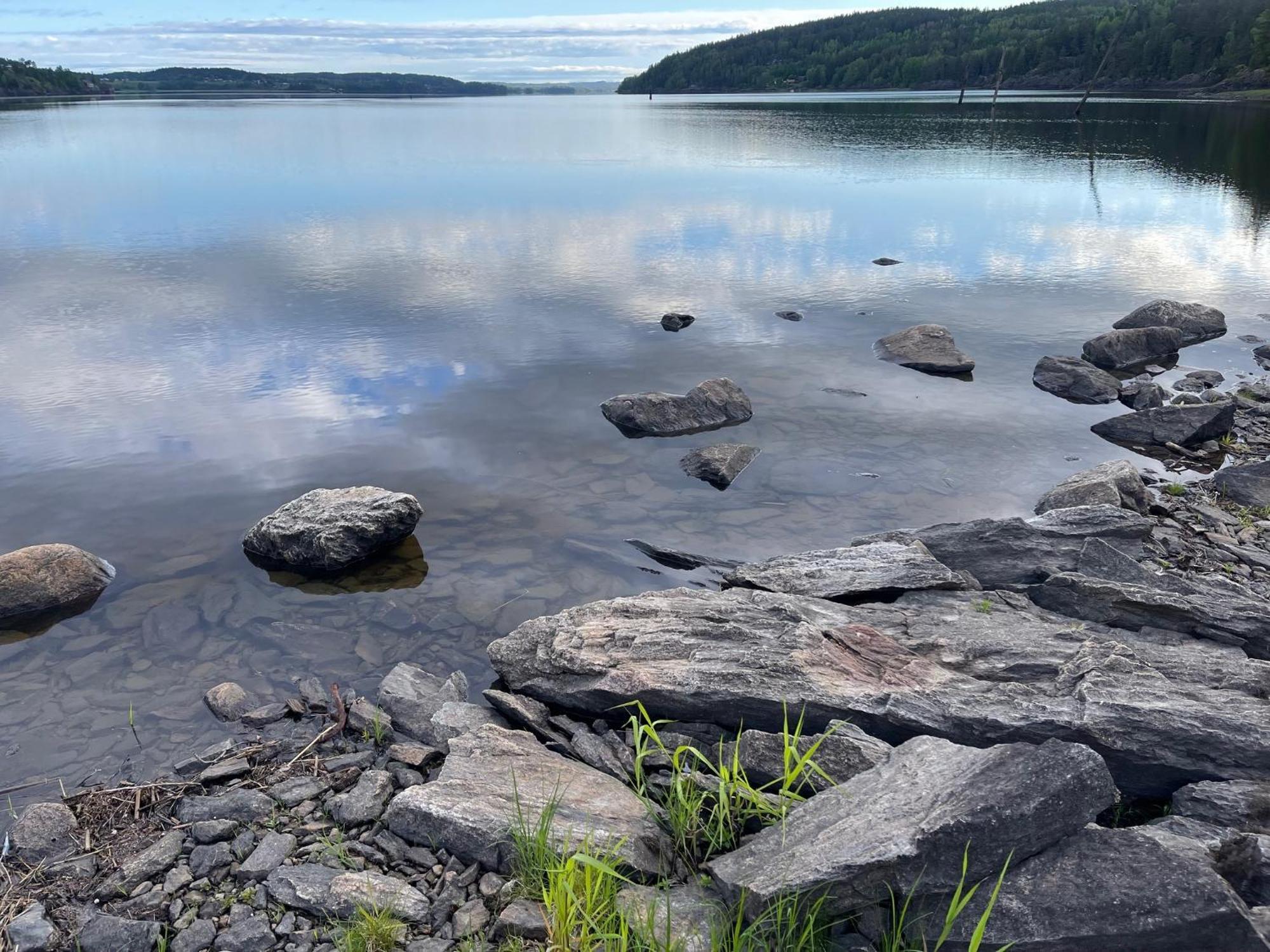 Hyttelaven Pa Furuholmen Sarpsborg Bagian luar foto