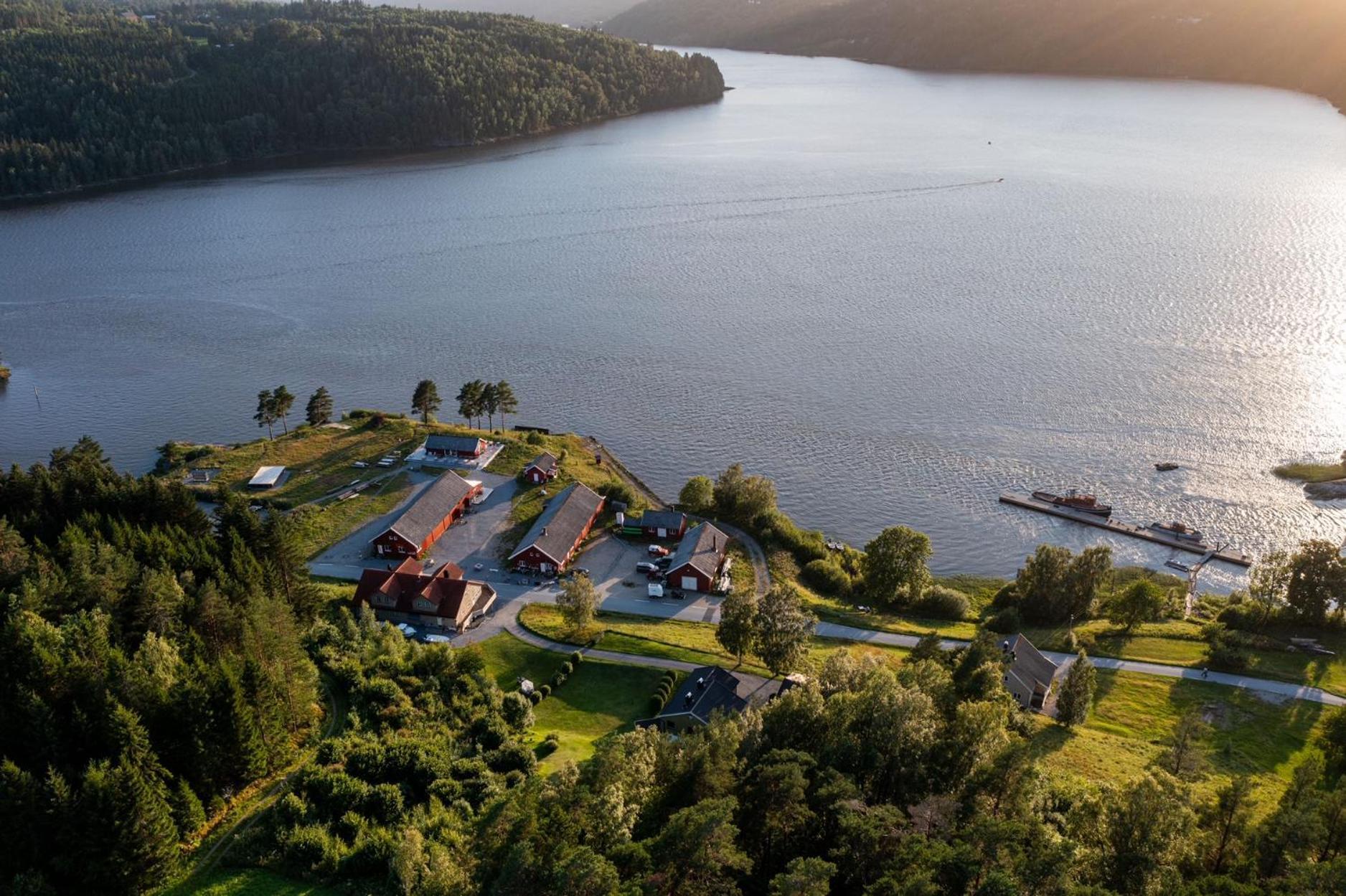 Hyttelaven Pa Furuholmen Sarpsborg Bagian luar foto