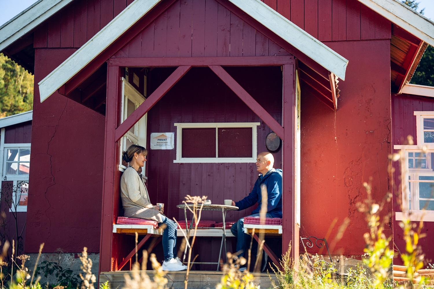 Hyttelaven Pa Furuholmen Sarpsborg Bagian luar foto
