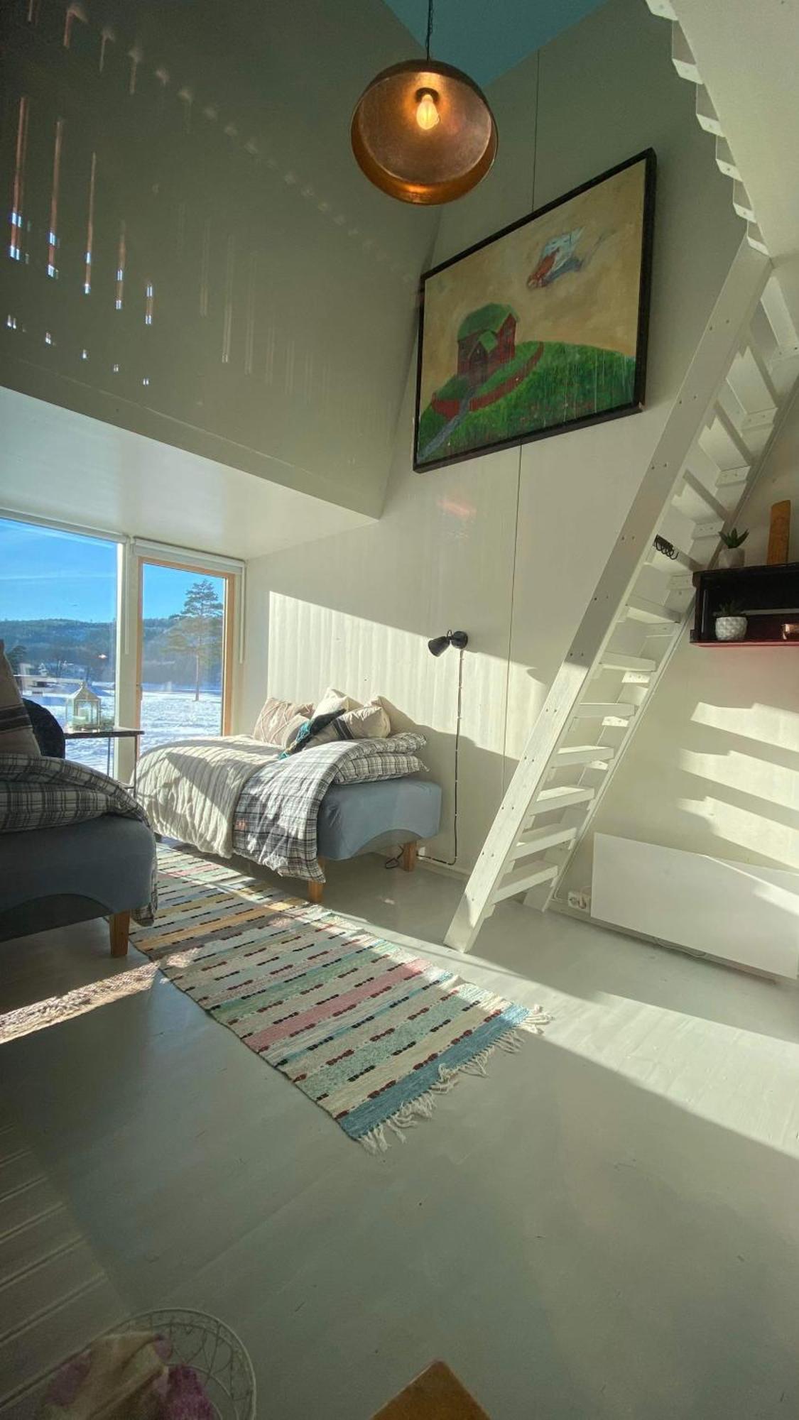 Hyttelaven Pa Furuholmen Sarpsborg Bagian luar foto