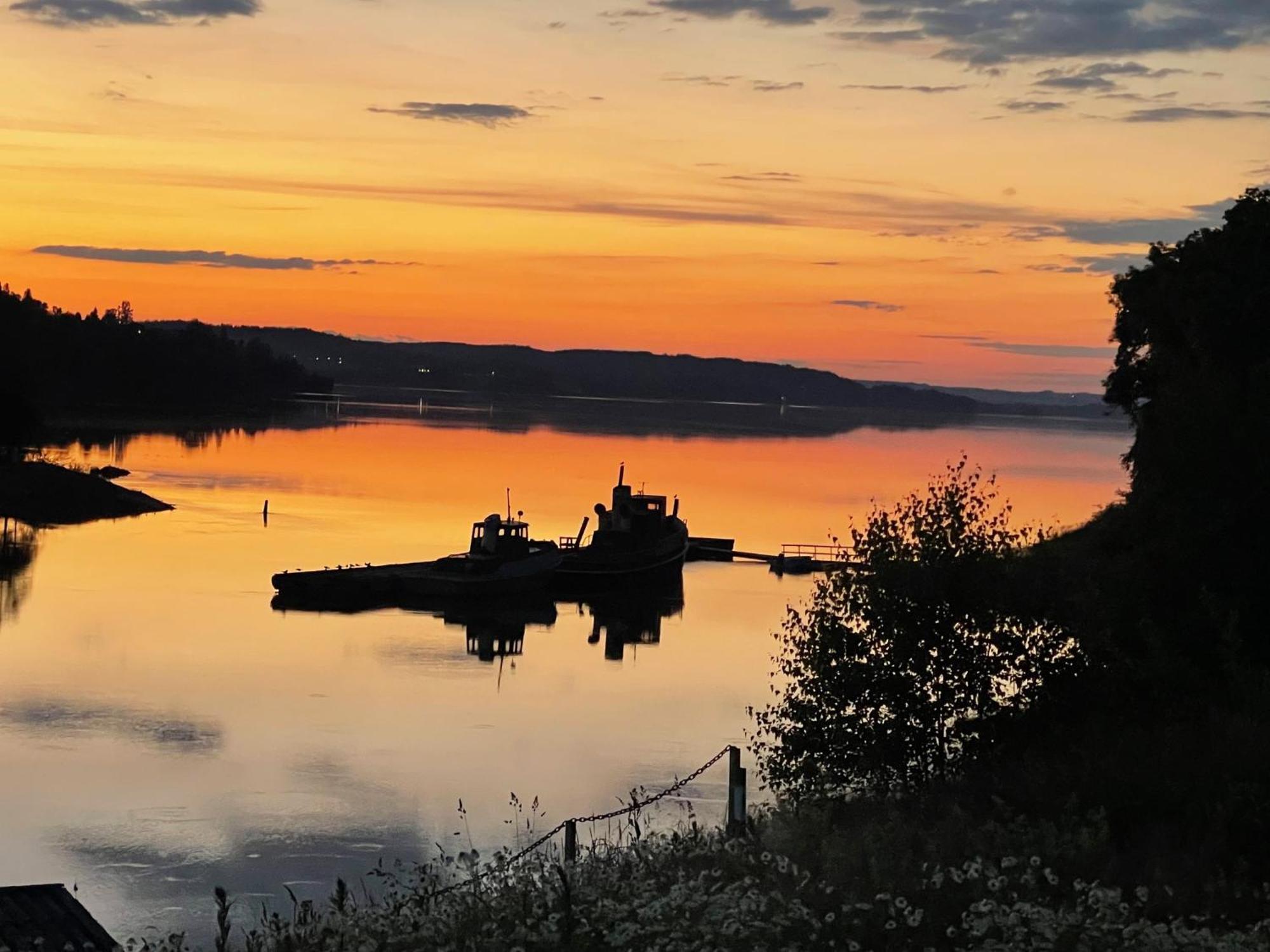 Hyttelaven Pa Furuholmen Sarpsborg Bagian luar foto
