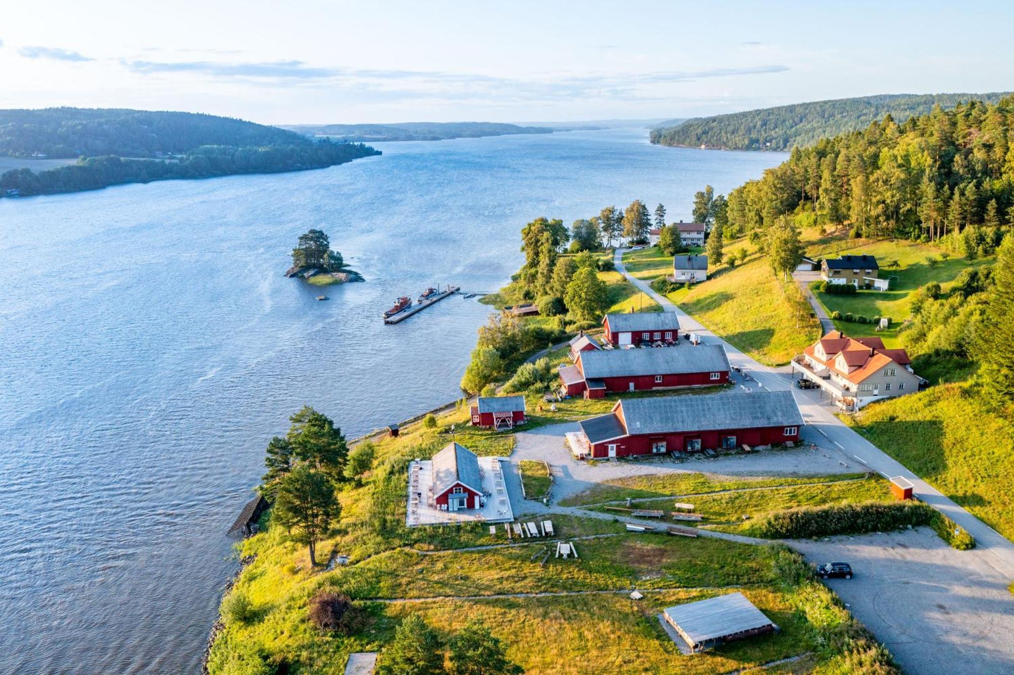 Hyttelaven Pa Furuholmen Sarpsborg Bagian luar foto
