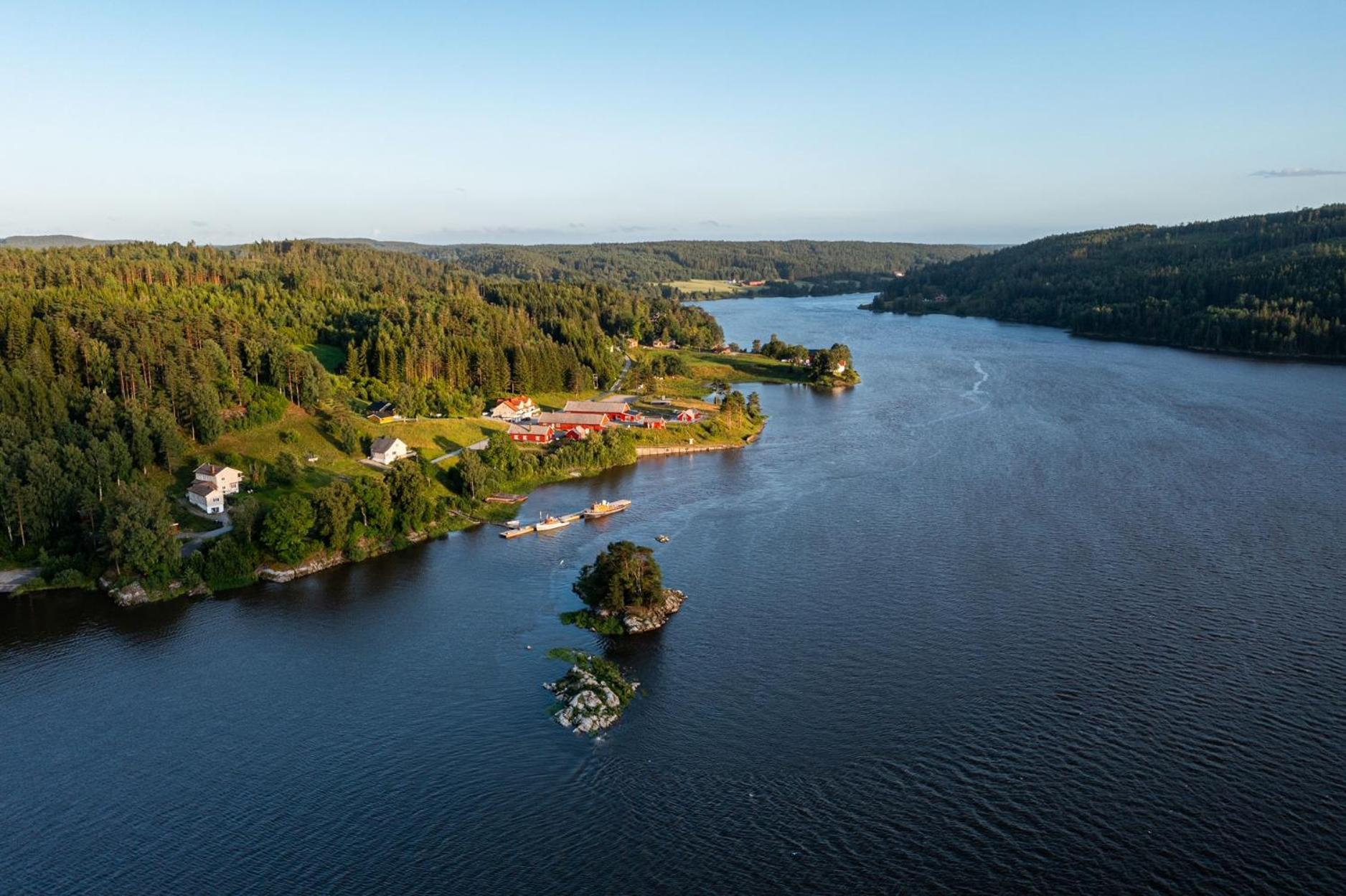 Hyttelaven Pa Furuholmen Sarpsborg Bagian luar foto