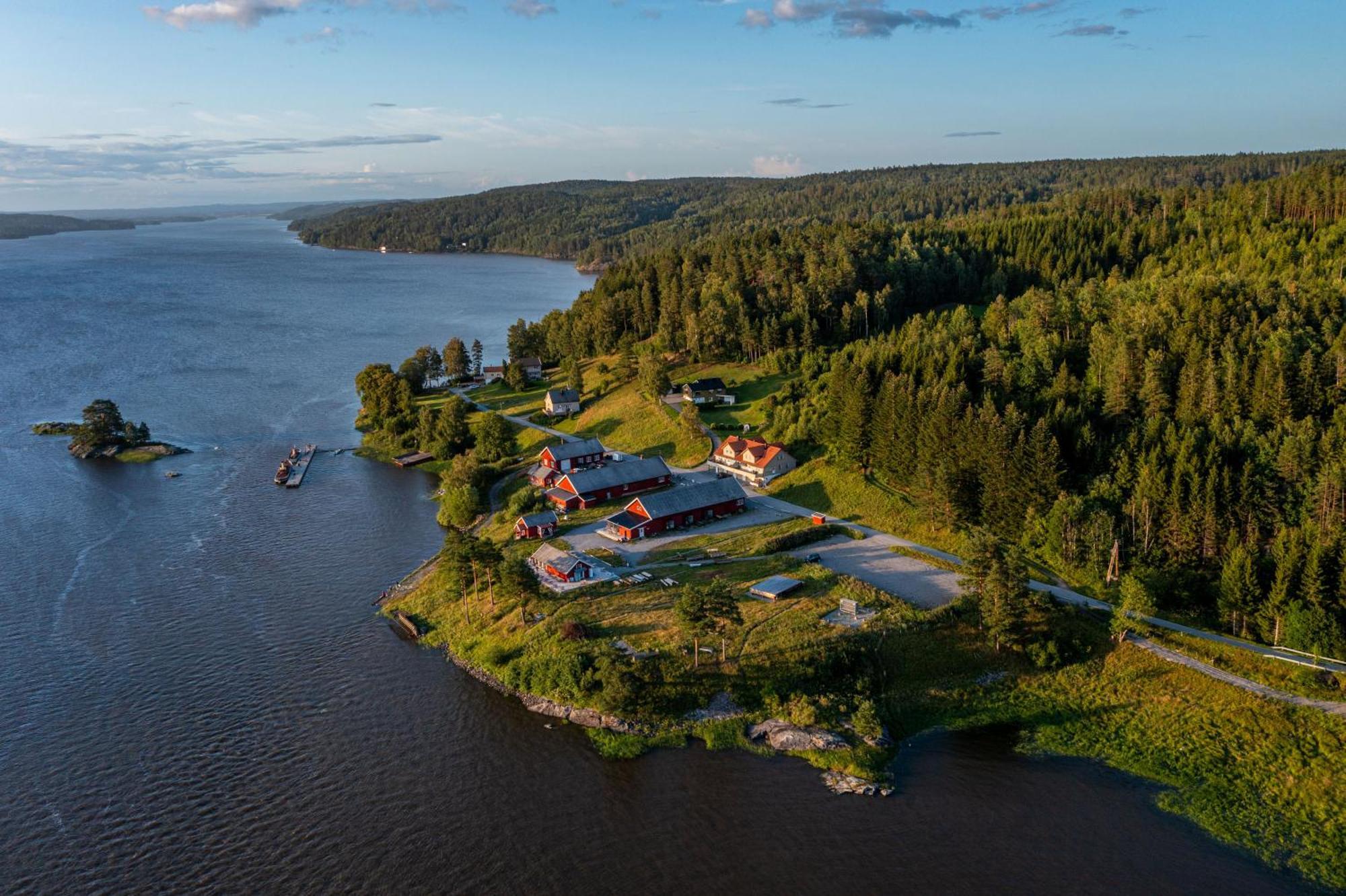 Hyttelaven Pa Furuholmen Sarpsborg Bagian luar foto